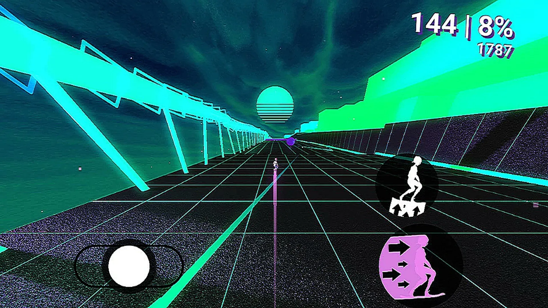 Neon Skate Android App in the Google Play Store