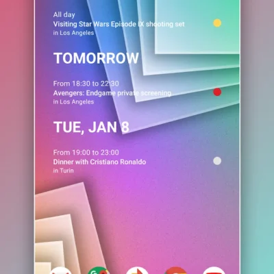 Calendar Widget by Home Agenda