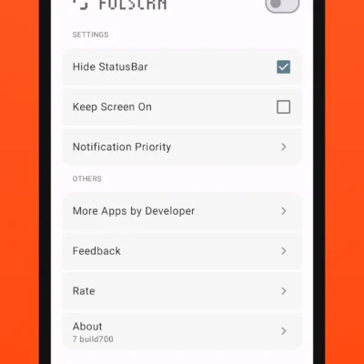 Fulscrn android