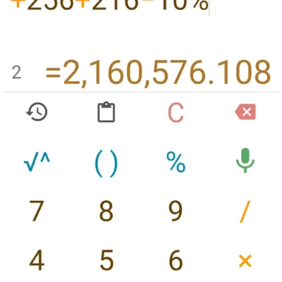 Voice Calculator Pro screenshot