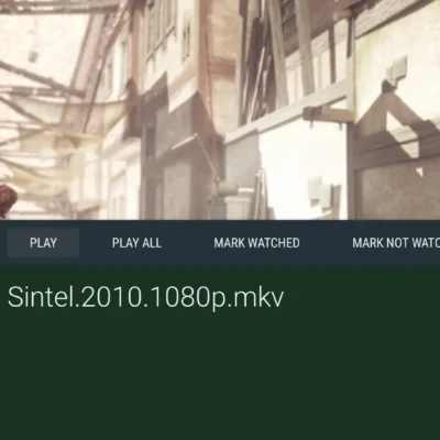 Vimu Media Player screenshot