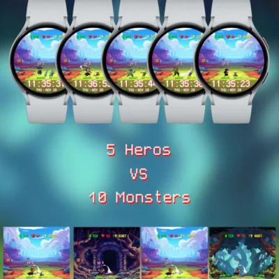 Step Quest Watch Face screenshot