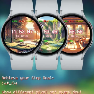 Step Quest Watch Face screenshot