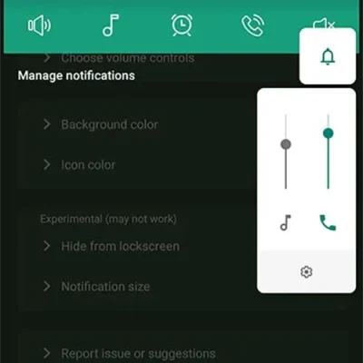 Quick Volume Control android screenshot