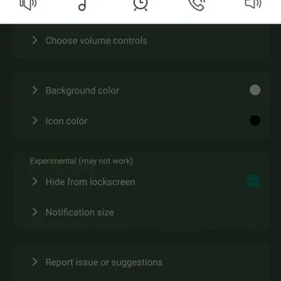 Quick Volume Control android screenshot