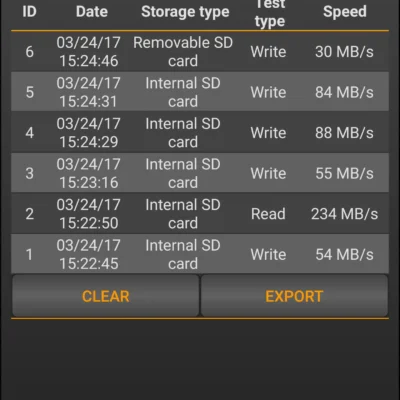 SD Card Test android screenshot