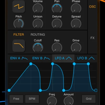 Shaper - Synthesizer android screenshot