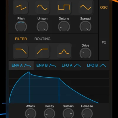 Shaper - Synthesizer android screenshot