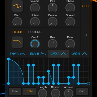 Shaper - Synthesizer android