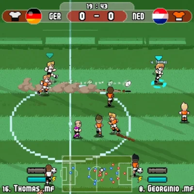 Pixel Cup Soccer android screenshot