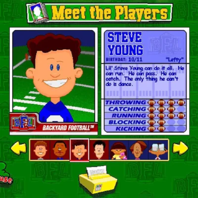 Backyard Football '99 android screenshot