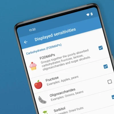 Food Intolerances android screenshot