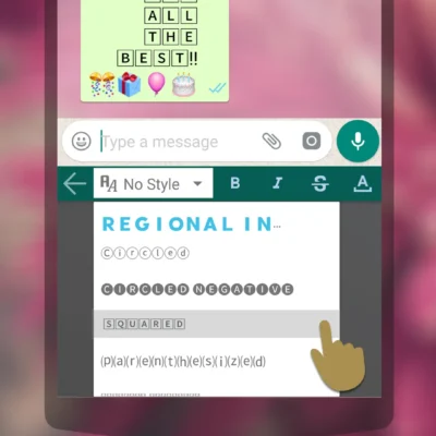 ai.type keyboard android screenshot