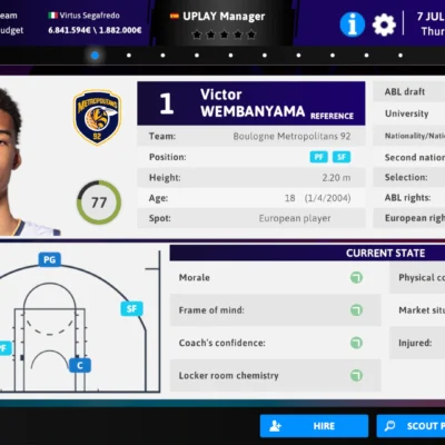 iBasketball Manager 23 android screenshot