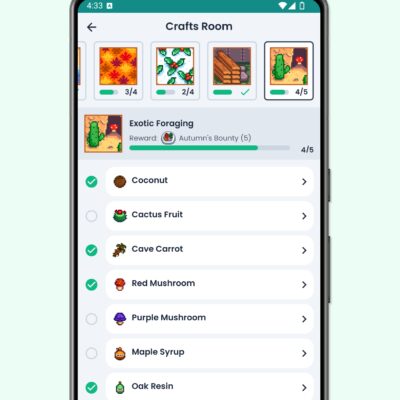 Stardew Valley Tracker Android Screenshot 4