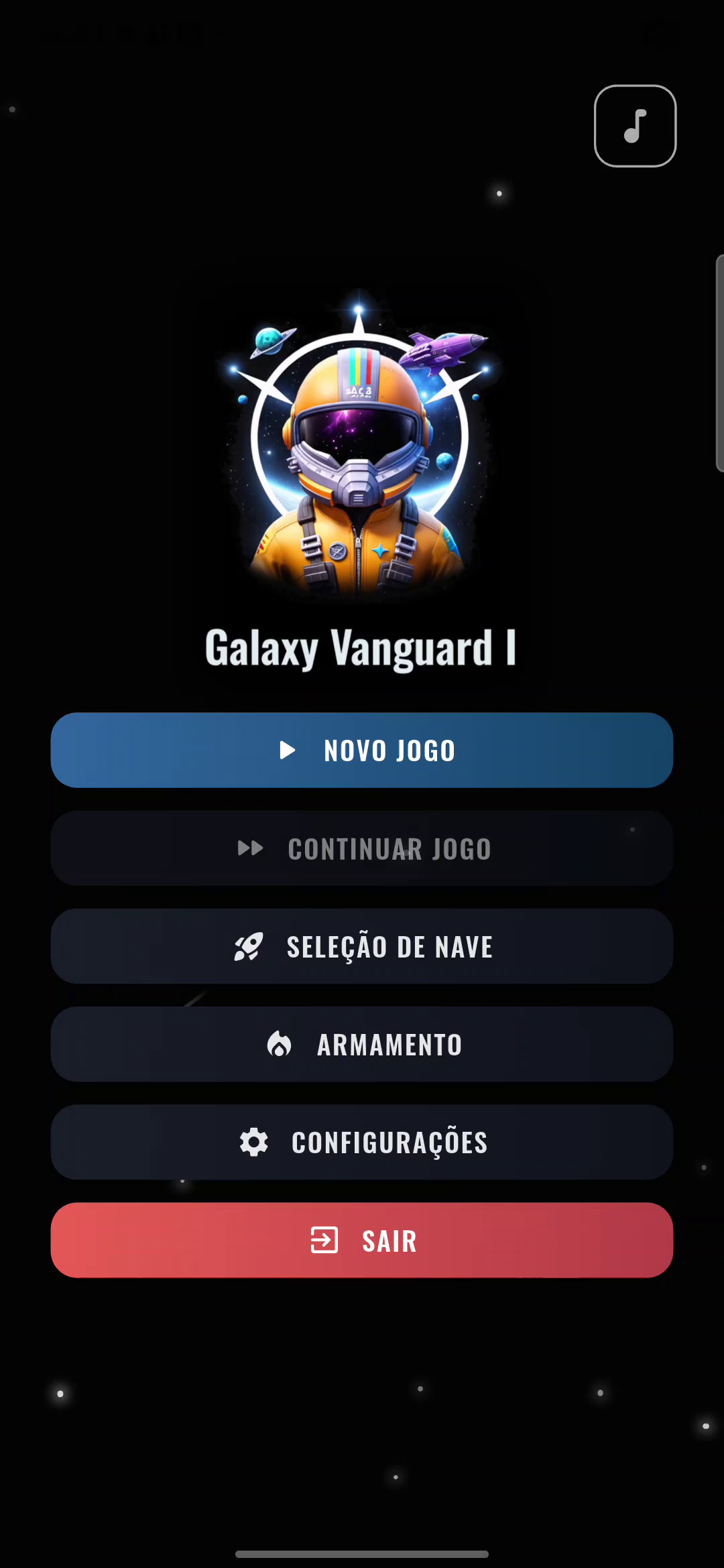 Galaxy Vanguard I - Premium Android Screenshot