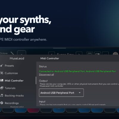 MuseLead Synthesizer Android Screenshot 3