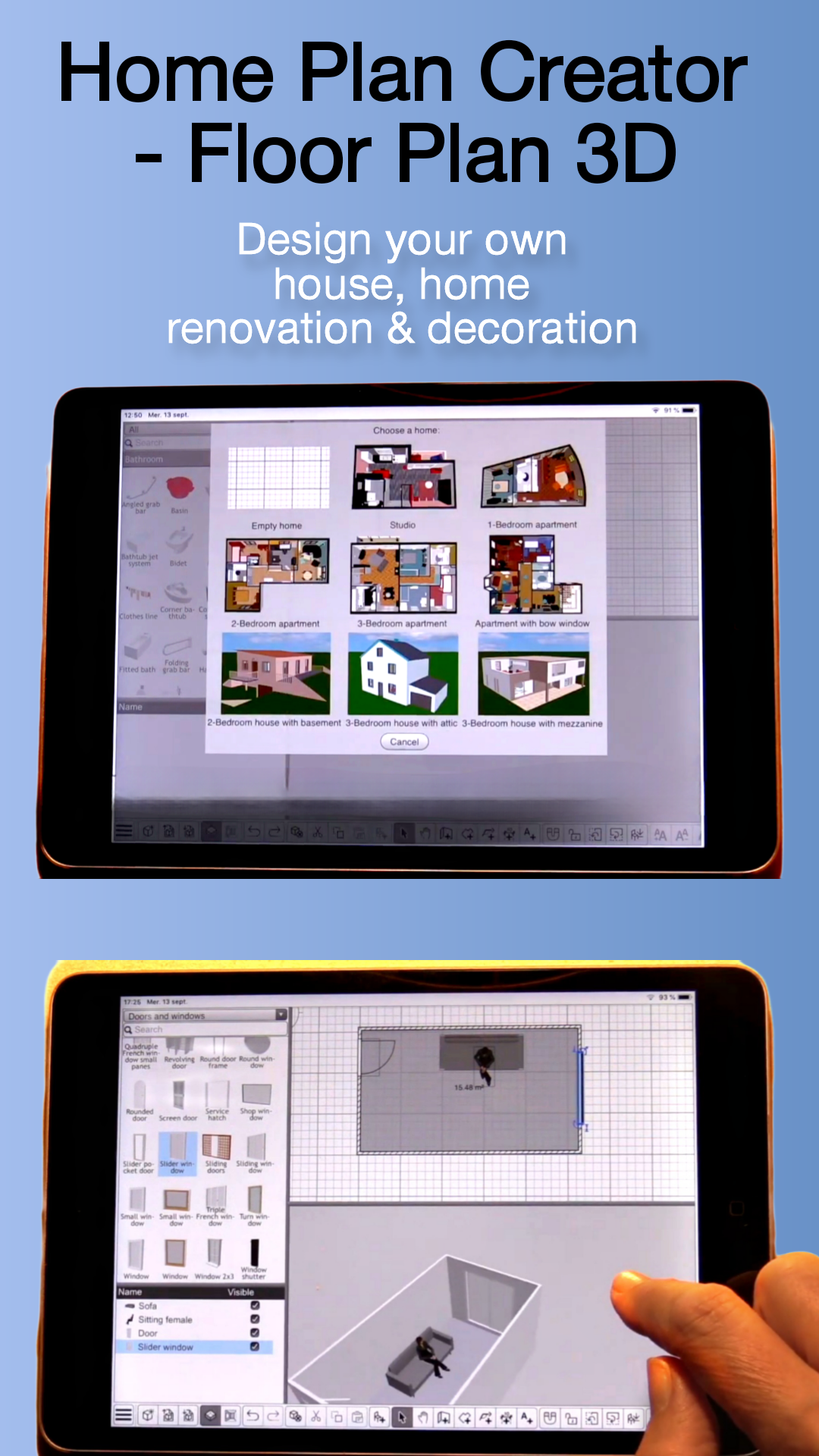 Home Plan Creator Floorplan 3D Android Screenshot 2