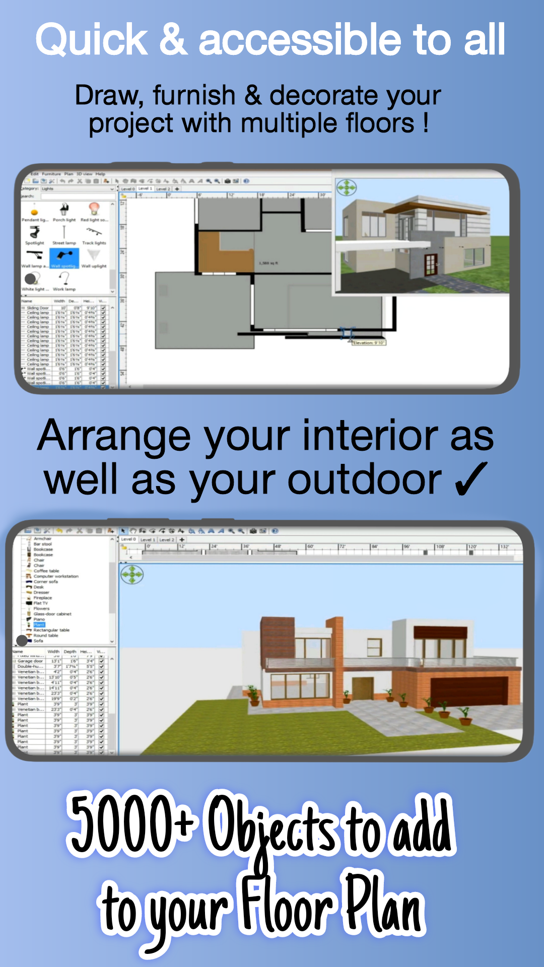 Home Plan Creator Floorplan 3D Android Screenshot 4