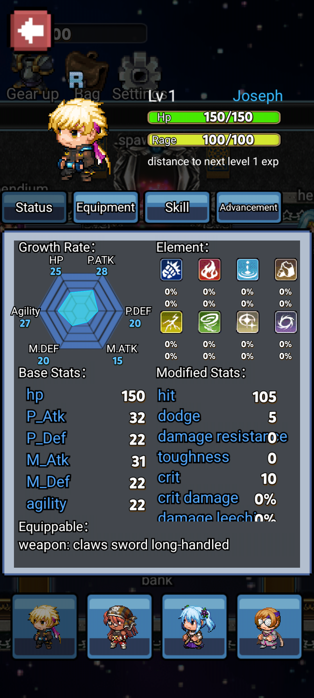 Pixel Idle Heroes Android Screenshot 2