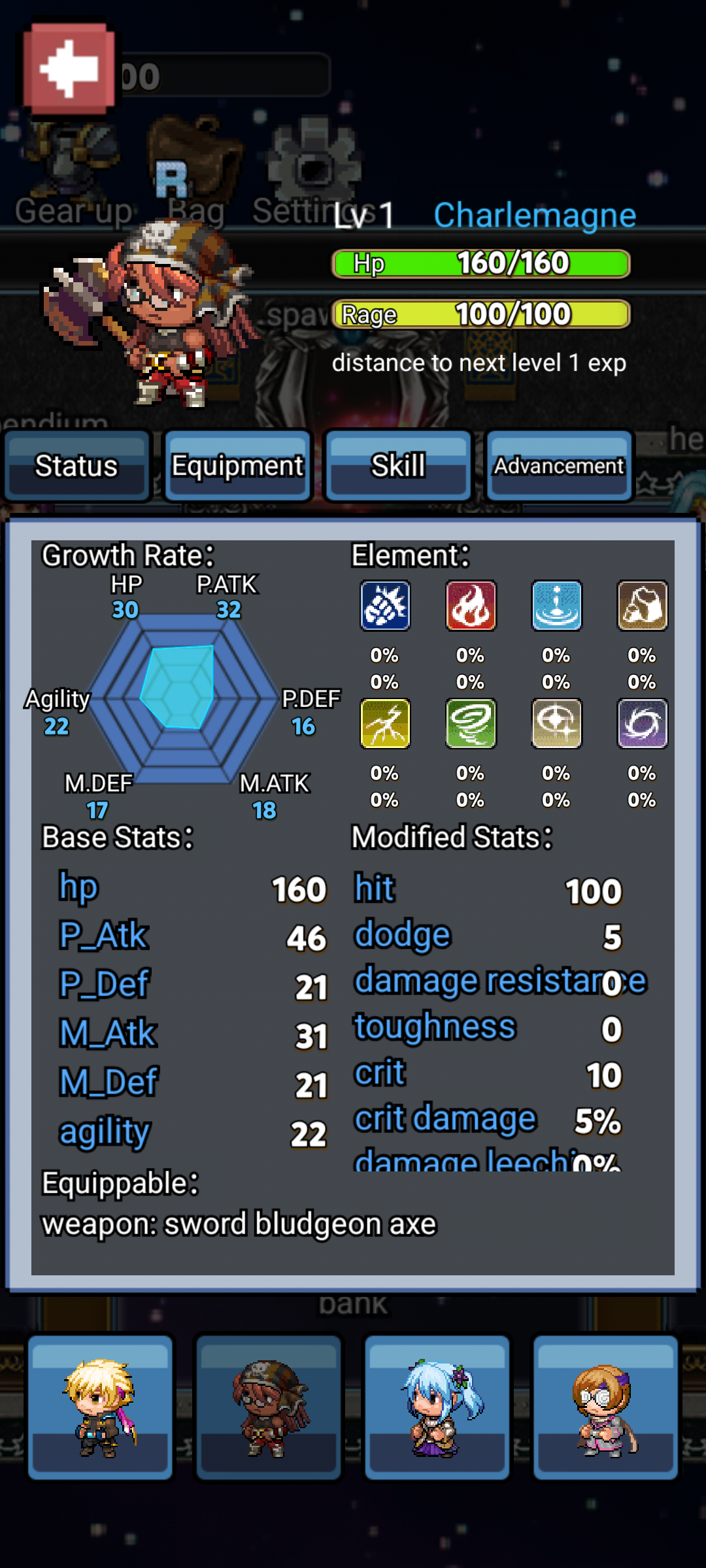 Pixel Idle Heroes Android Screenshot