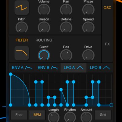 Shaper - Synthesizer Android Screenshot