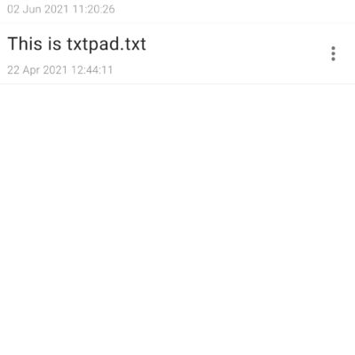 txtpad+ — Create txt files Android Screenshot 2