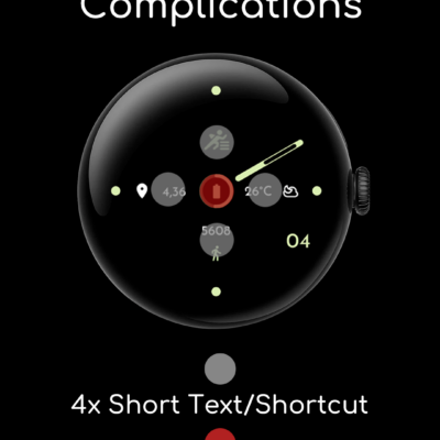 AD SleeK - Watch Face Android Screenshot 3