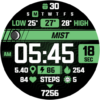 ATHLETIC Digital Watch Face Android Screenshot