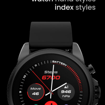 Active Analog Watch Face Android Screenshot 3