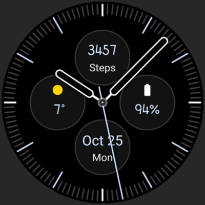 Analog 2: Watch face Android Screenshot