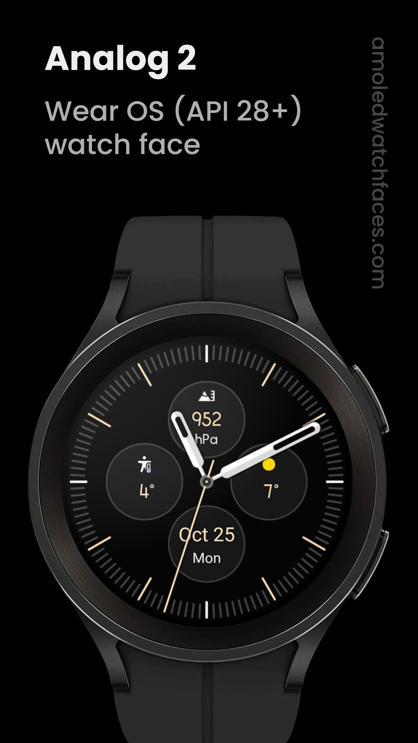 Analog 2: Watch face Android Screenshot 2