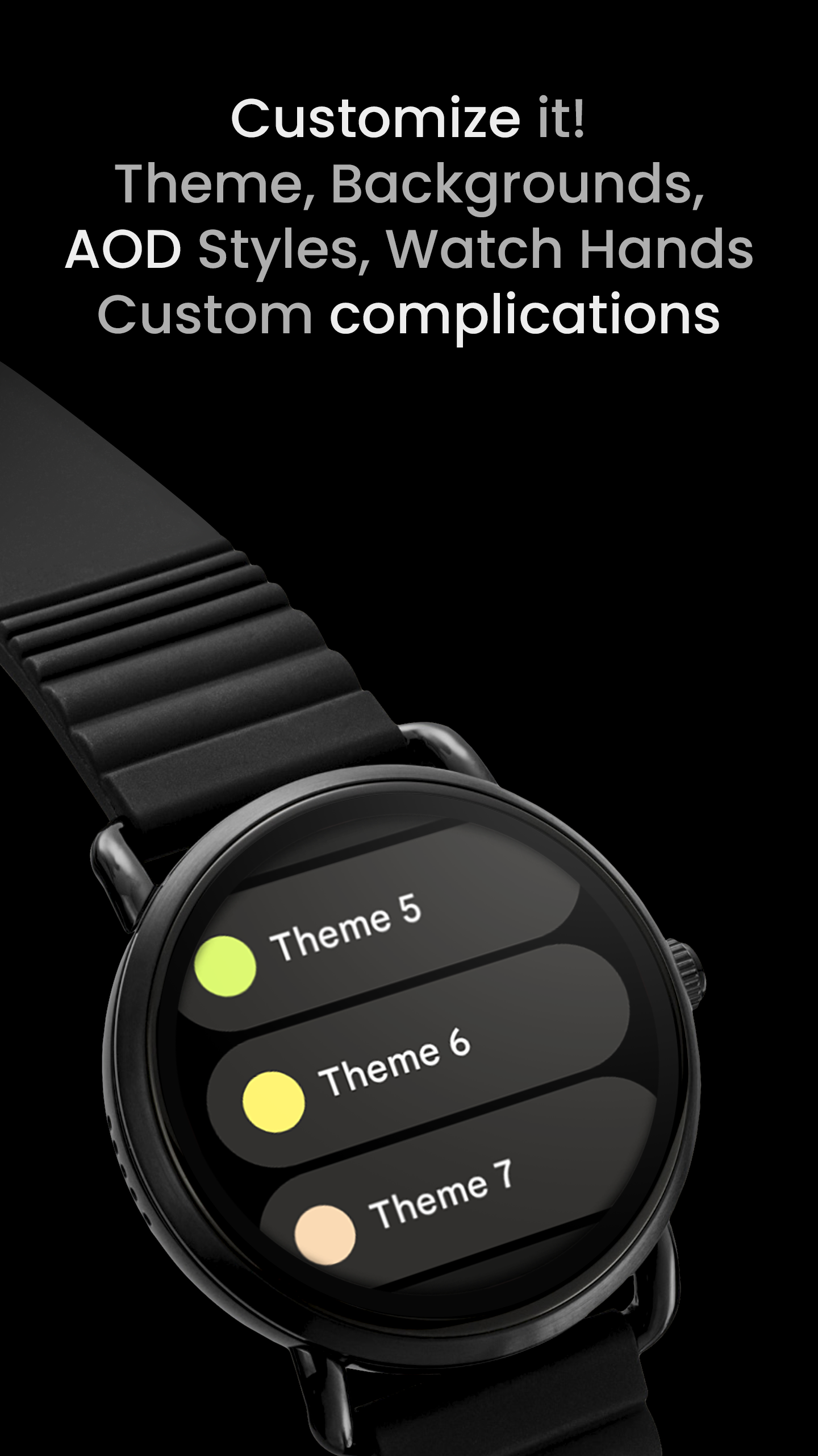 Analog 2: Watch face Android Screenshot 4