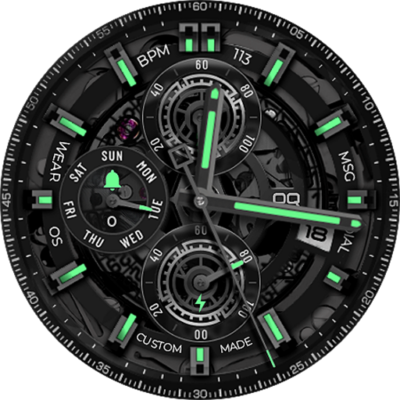 Analog Basic LE Wear OS 5+ Android Screenshot