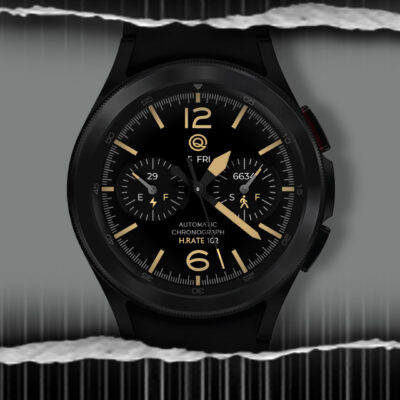 Analog Classic 12 Wear OS 4+ Android Screenshot 3