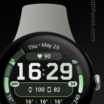 Apex 2.0 Watch Face Android Screenshot 2
