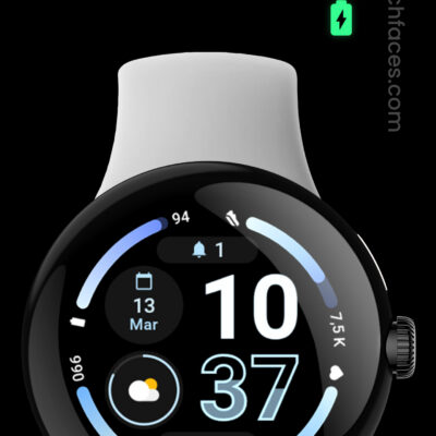 Arcs D5 Watch Face Android Screenshot 2