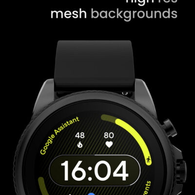 Athlete 1 Watch face Android Screenshot 3
