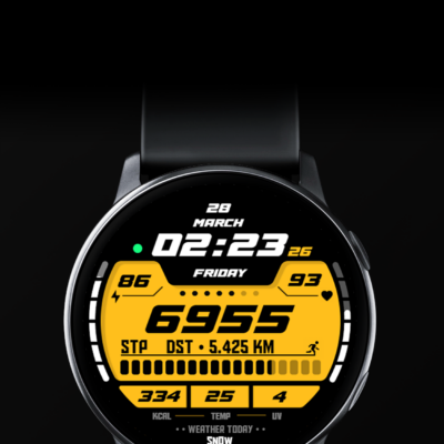AthletiX - Watch Face Android Screenshot 3