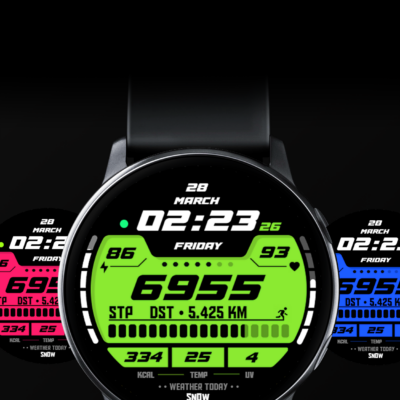 AthletiX - Watch Face Android Screenshot 4