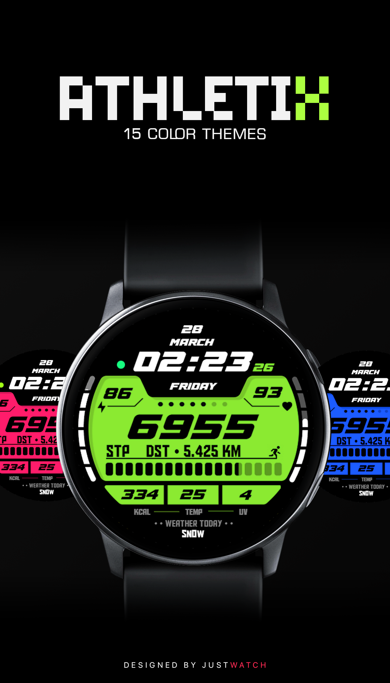 AthletiX - Watch Face Android Screenshot 4