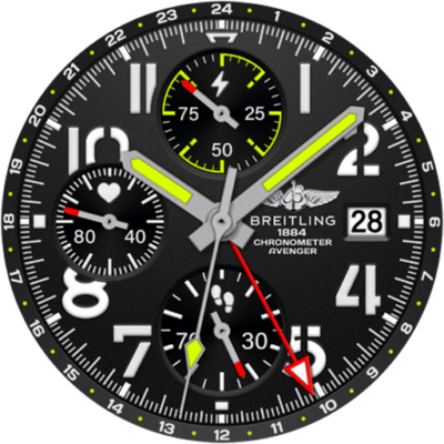 BREITLING AVENGER Watch Face Android Screenshot