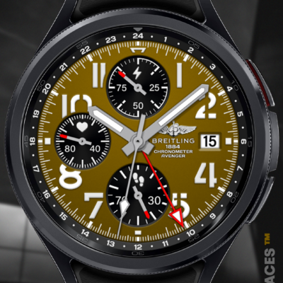 BREITLING AVENGER Watch Face Android Screenshot 4