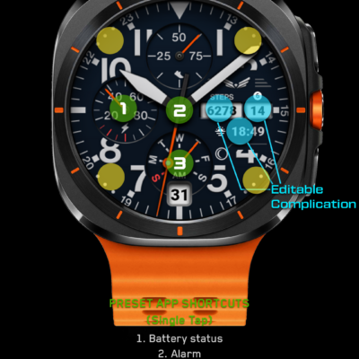 Ballozi ASCENT Hybrid Analog Android Screenshot 3