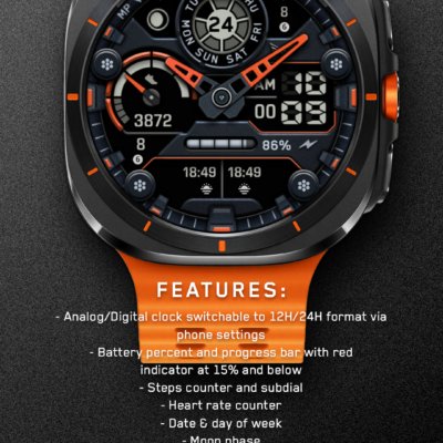 Ballozi OPTIM Hybrid Analog Android Screenshot