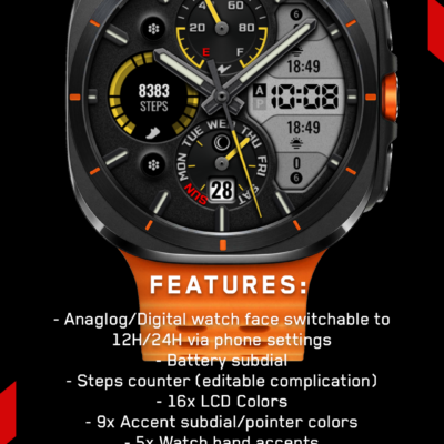 Ballozi TRANO Hybrid Analog Android Screenshot