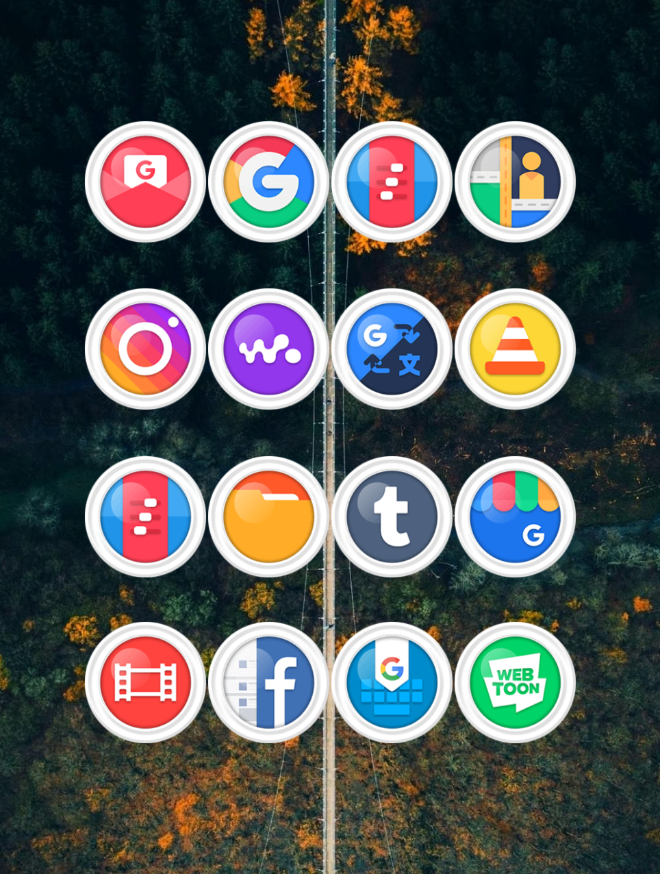 Belga Light - Icon Pack Android Screenshot 2