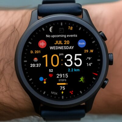 Black practical MOD Watch face Android Screenshot 3