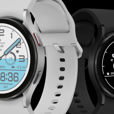 Blue White For Wear OS Android Screenshot 3