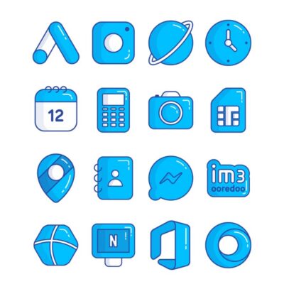 Blueberry - icon pack Android Screenshot 3